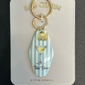 Martini 🍸 “Tini Time” Bag Charm